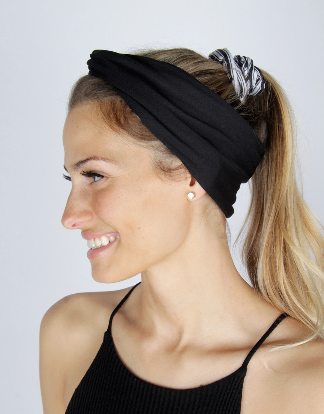 BANDED Women’s Headwraps + Hair Accessories - Ebony - Classic Twist Headwrap
