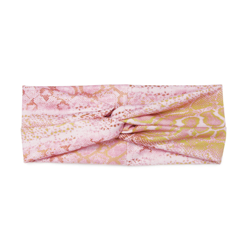 Pink Python - Classic Twist Headwrap