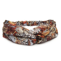 Winter Butterfly - Silky Twist Headband