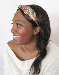 Winter Butterfly - Silky Twist Headband