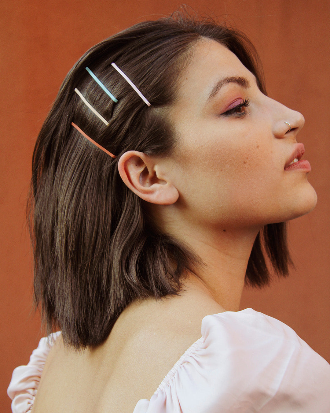 BANDED Women’s Premium Hair Accessories - Vast Horizon - Matte Silicone Pins