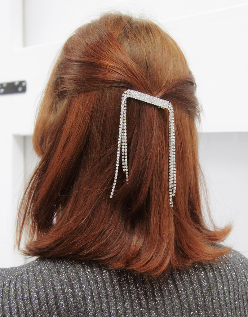 BANDED Women’s Premium Hair Accessories - Encore - Rhinestone Pin + Hair Clip Set