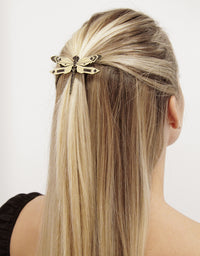 BANDED Women’s Premium Hair Accessories - Deco Dragonfly - Enamel Hair Clip + Pin Set
