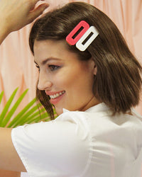 BANDED Women’s Premium Hair Accessories - Desert Brights - Acrylic Alligator Clips