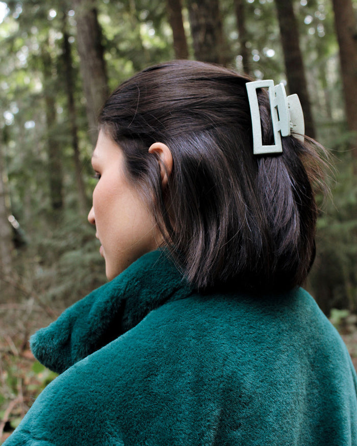 Eco Forest - Recycled Claw Clips BANDED Hair Accessories