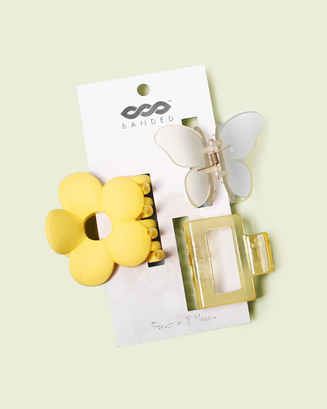 Canary Gold - Color Statement Claw Clip Pack