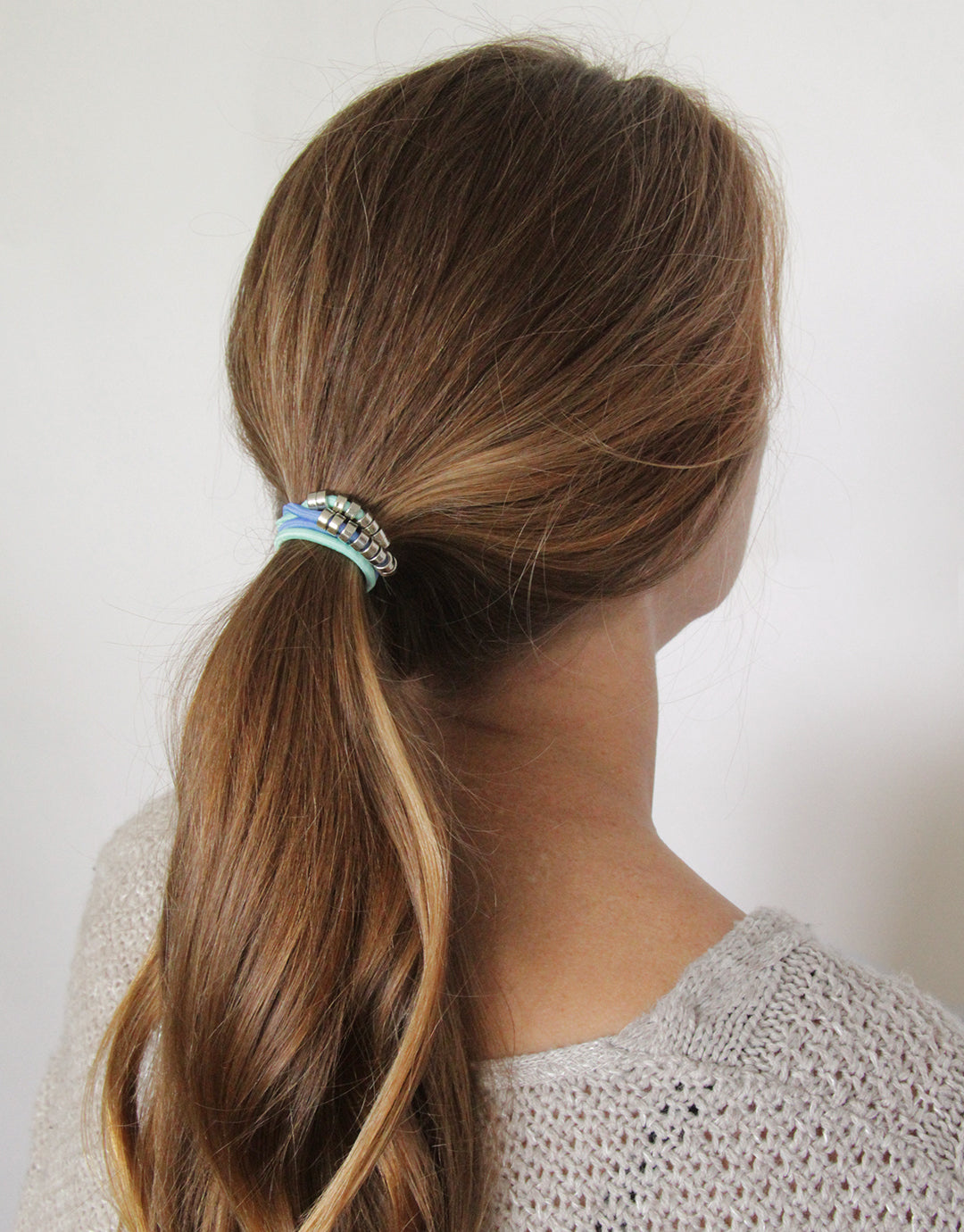 BANDED's Hair Ties + Accessories - La Mer Disk - Embellished Hair Ties