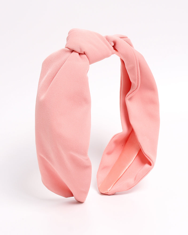 Tickled Pink - Knotted Headband