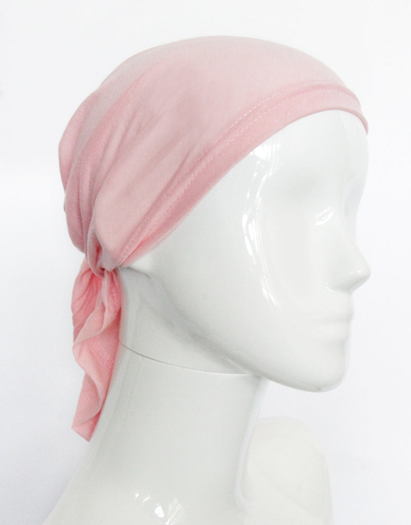 BANDED Women’s Full Coverage Headwraps + Hair Accessories - Peony Pink - Multi-style Headwrap