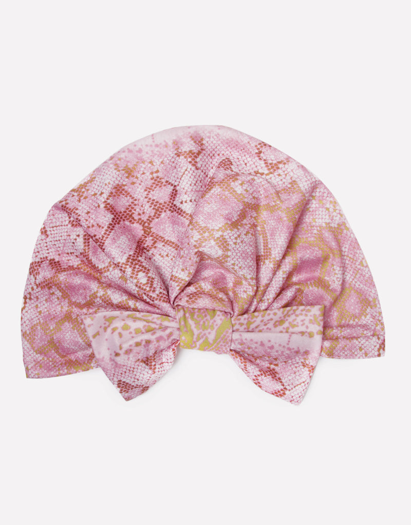 Pink Python - Fashion Turban