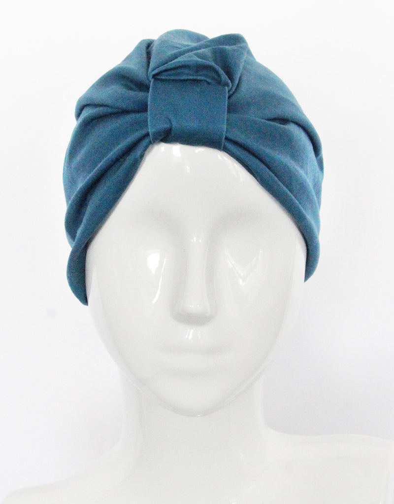 BANDED Women’s Full Coverage Headwraps + Hair Accessories - Teal Essence - Fashion Turban